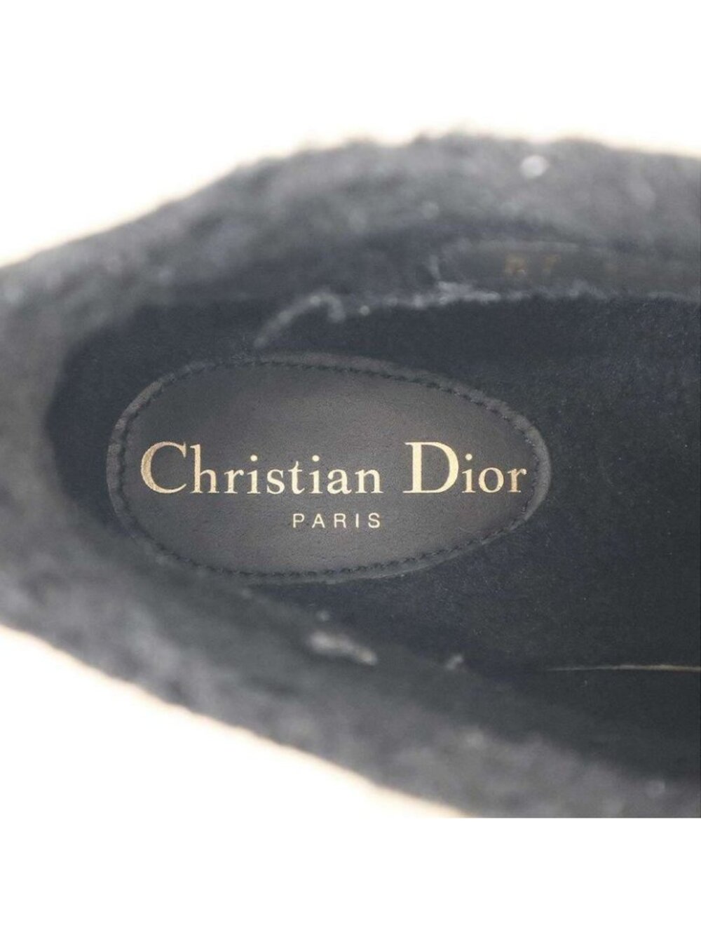 Christian Dior Short Design Boots Sneakers White 41 - Picture 6 of 11